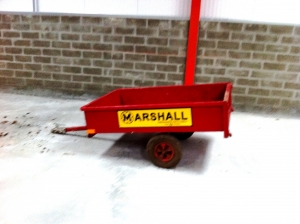 Marshall Agricultural Trailer Manufacturer - Small Ride-on Mower Trailer